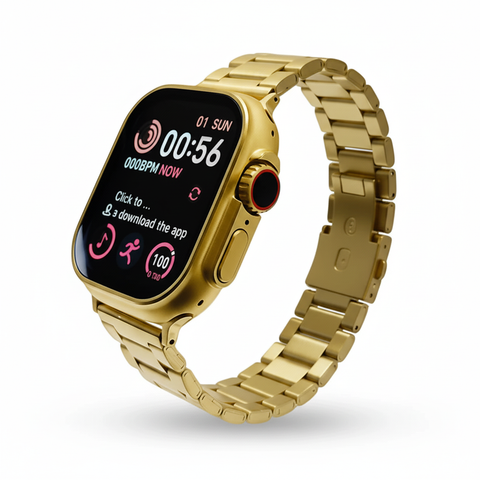 Golden Smartwatch - High Quality